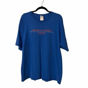 Gildan Blue University of Florida Embroidered Tee Men’s Size XL Extra Large